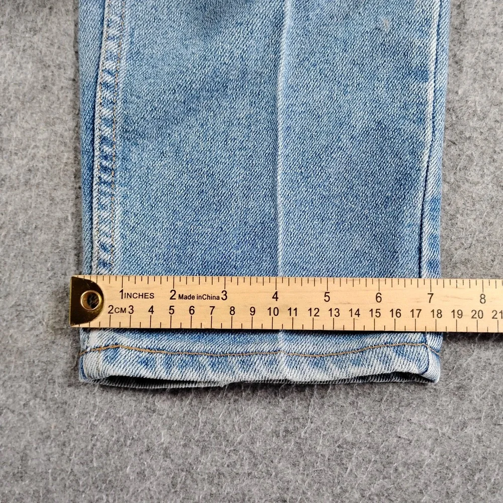 Vintage Levis 614  Jeans Mens 32x28 Light Wash Flex Made in USA Denim